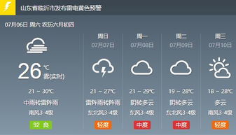 包含山东临沂天气预报的词条 包含山东临沂天气预报的词条