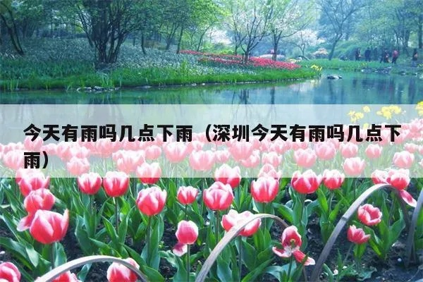 今天几点下雨(深圳今天几点下雨) 今天几点下雨(深圳今天几点下雨)